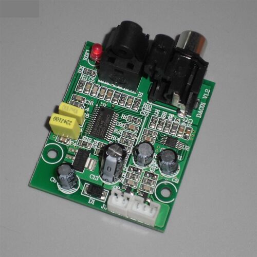 极速DACb Digital Decoder CS8416+CS4344 Optical Fiber Coaxial