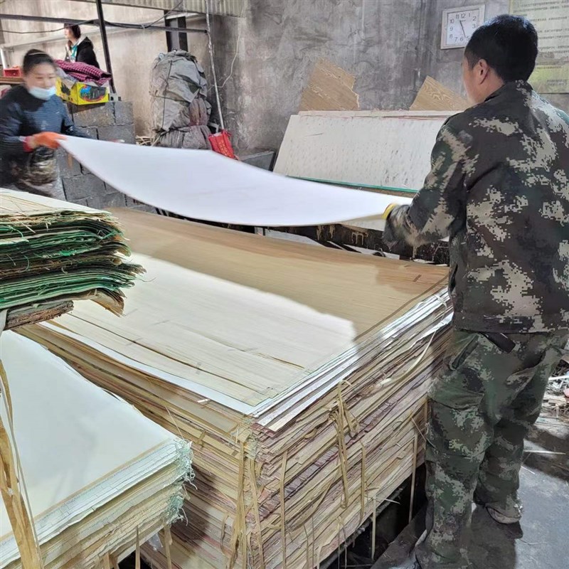 极速6mm9mm18mm双面漂白杨木胶合板二次M成型包装板家俱板出口工