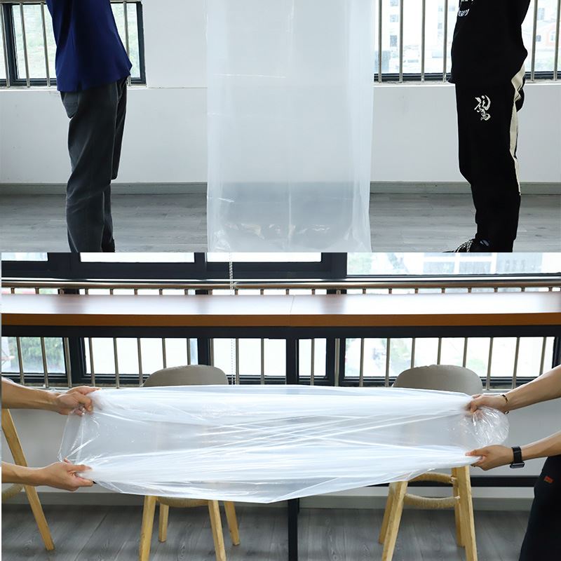 极速PE四方底袋立n体袋塑料内薄膜袋纸箱内衬袋大型机械设备包装