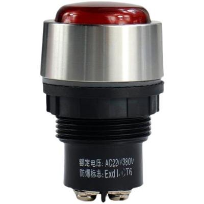 极速BD803f0防爆防腐电源指示灯信号灯开孔30MM 防爆箱指示灯220V
