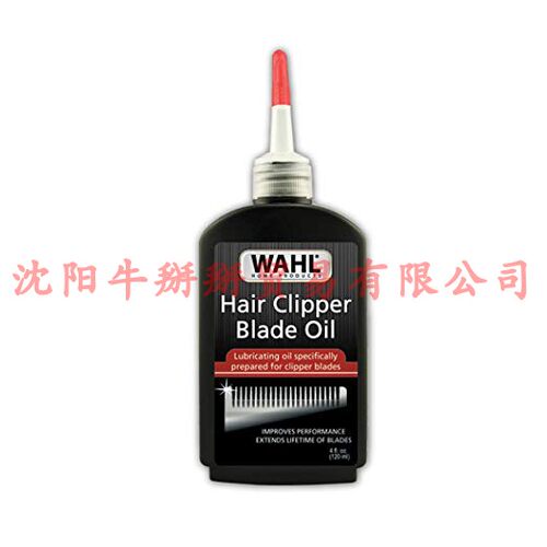 新品Wahl eHair Clipper Blade Oil 4 oz.    #3310-300