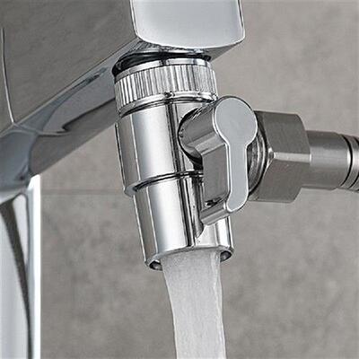 极速1PC Switch Faucet Adapter Kitchen Sink SplitterV Diverte