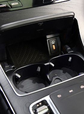 极速Ashtray Cup Holder Strip Trim Outdoor Personal CXar Chro