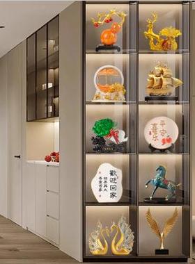 现代酒柜装饰摆饰轻奢高档客厅2025新款高端家居电视柜工艺礼品摆