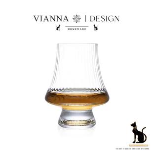 VIANNA丨画意·Wal法式水晶玻璃闻香杯威士忌酒杯郁金香干邑杯