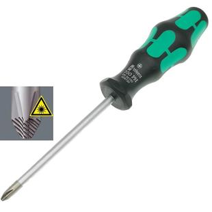 PH3 WERA德国维拉防滑头十字螺丝批起子350 PH2 PH1 100mm PH0