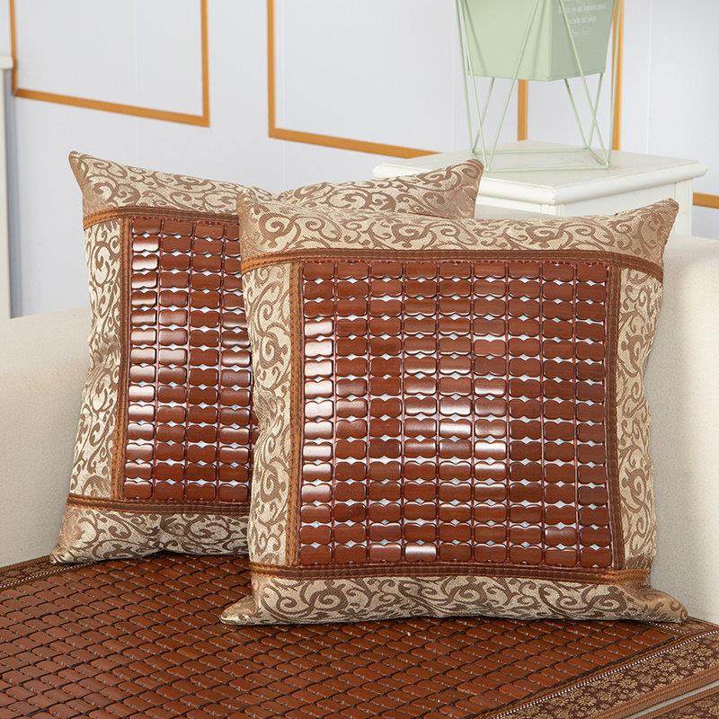 夏季方形抱枕套麻将凉席沙发靠垫套不含芯靠背办公室车上靠背枕套,居家布艺,靠垫/抱枕,淘宝优惠券,粉丝福利购,淘宝优惠卷