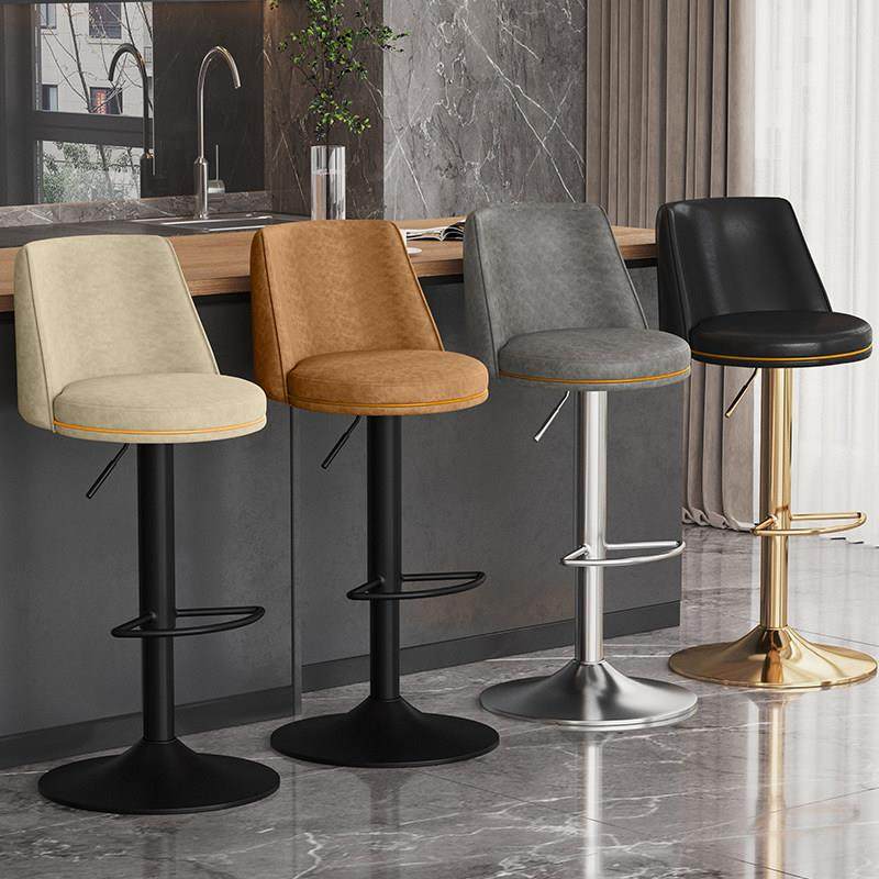美容院专用收银台前台吧椅便利店店铺可升降靠背椅简约复古酒吧凳,住宅家具,高脚凳,淘宝优惠券,粉丝福利购,淘宝优惠卷