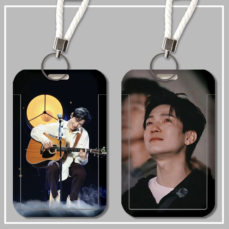 0713陈楚生演唱会巡演学生校园卡套滑盖式工作证套硬塑料门禁定制