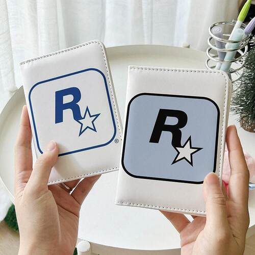 r星多巴胺风格护照夹证件包保护