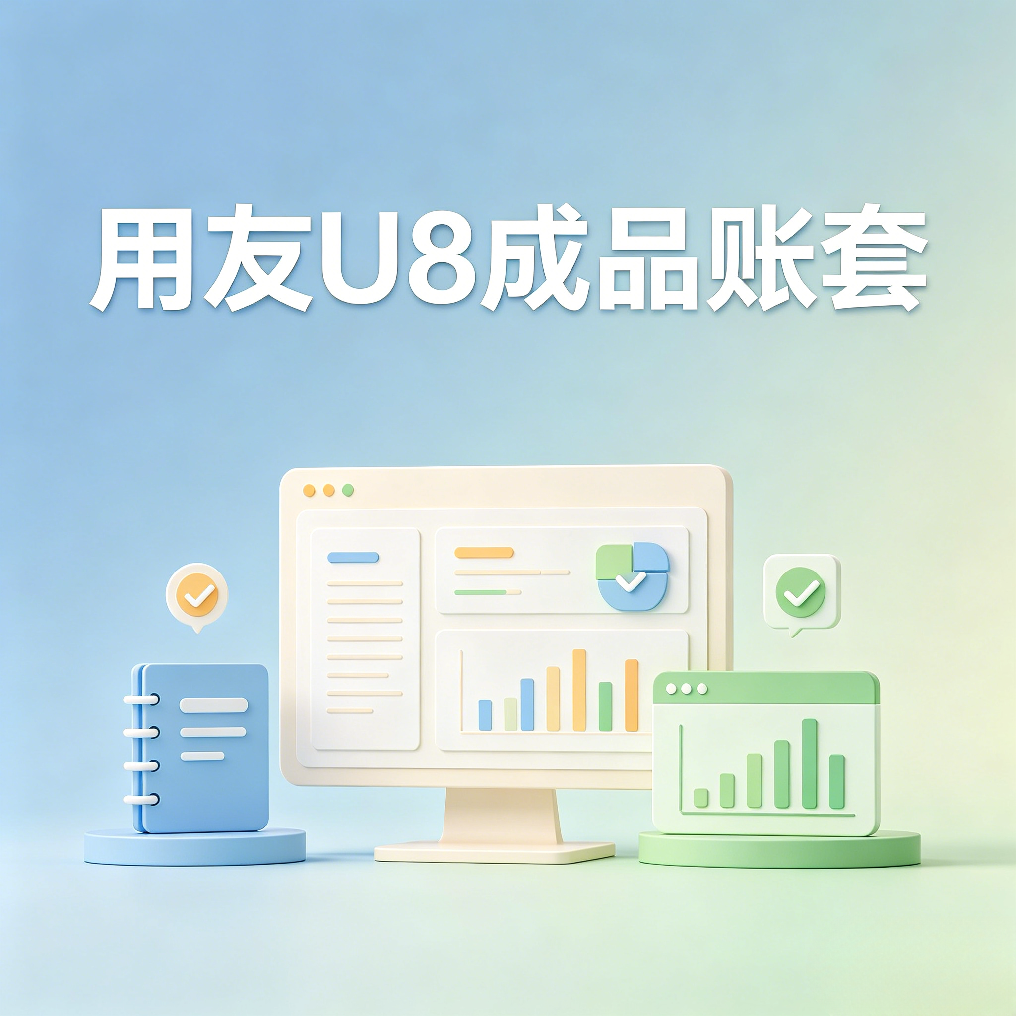 用友ERP财务管理供应链管理系统会计信息化业务一体化U8成品账套