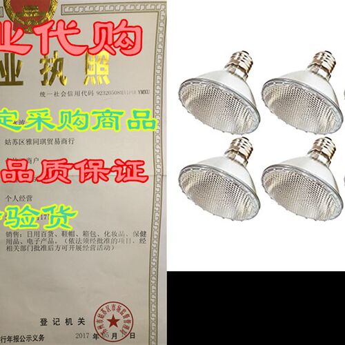 新品(Pack Of h6) 60PAR30/FL 120V - 60 Watt High Output (75W