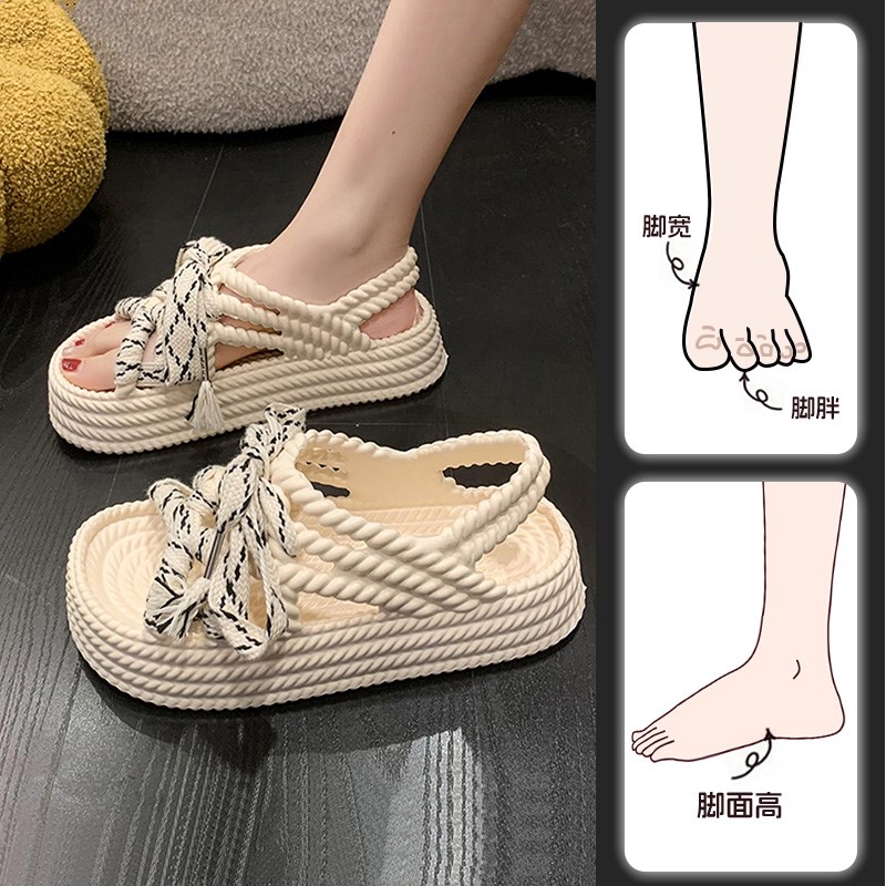 新品脚胖宽凉鞋女款夏季新t款女鞋胖mm孕妇鞋子孕晚期水肿拖鞋外图片