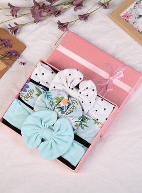 极速3 Pcs/Set Floral Bows Ba Headband Dot OBowknot Haarband