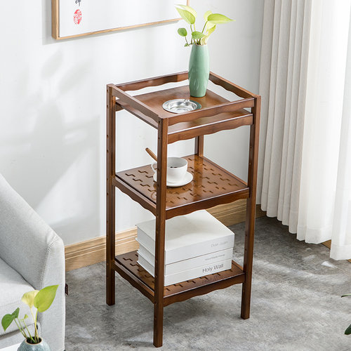 新品楠竹棋牌室麻将机迷你小x茶几方桌边几角几实木茶台烟灰缸茶
