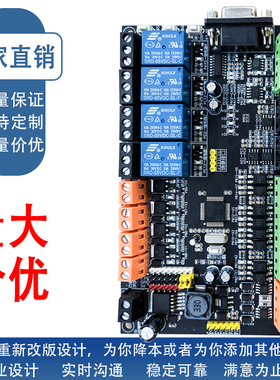 极速STM32F103RCT6单晶片开发板工控板EMOS 光耦485 232 CAN通讯