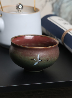 极速新中式茶具花瓶组合摆件样板房茶室软装饰品玄U关电视柜茶几