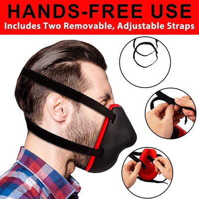 极速Tilcare Voice Dampsener Soundproof Mask for Singers 隔音