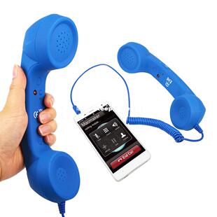 极速3.5mm Retro Telesphone Handset Radiation-proof adju