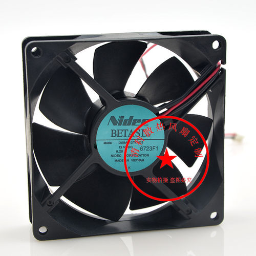 新品D09A-12TU 03原装尼迪克NIDEC 12V 0.20A P92*92*25富士变频