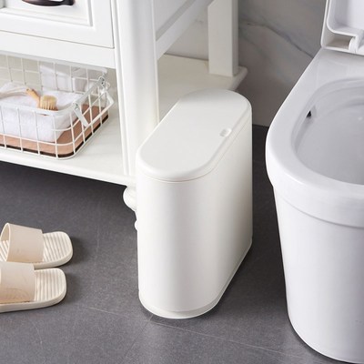 极速New 10L hPlastic Trash Can Bathroom Waste Bin Tet Dustbi