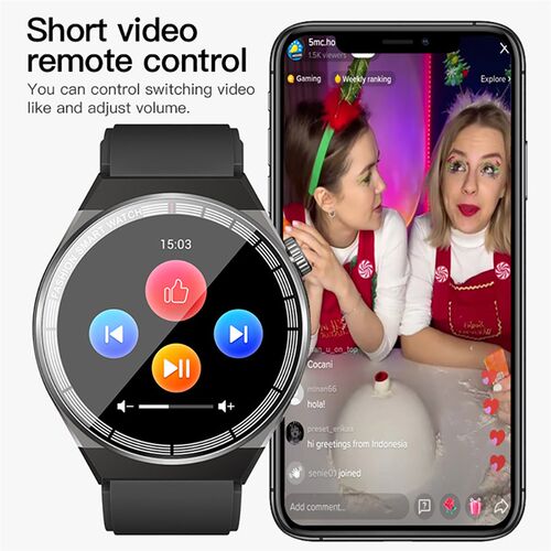 新品TG3 Pro NFC relpgio inteligente para homens, chamada B