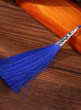 极速New hollow metal hat tassel cone hat hollowS phoenix tai