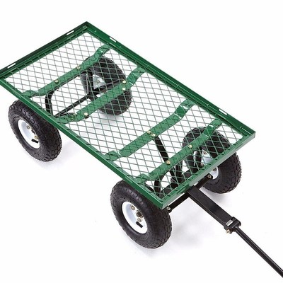 极速Garden Carts Yard Dump Wagon Cart Lawn Utility Cart. Out