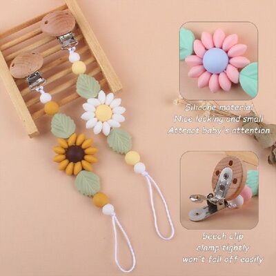 新品1 Pc Baby Pacifier Chain Clip DuGmmy Nipples Holder Clip