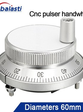 极速Auabalasti CNC pulser handwheel 5V 60mm 80 100PPR Manual