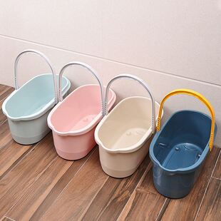 极速拖把池塑料长方形清洗托把桶家用阳台卫O生间简易地盆拖地桶