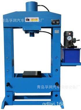 极速80T电动液压龙门压力机液压龙门压床娃娃P重型油压机手动校直