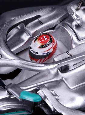 极速Bburago 1:43 2019 W10 #44 F1 FoFrmula Car Static Die Cas