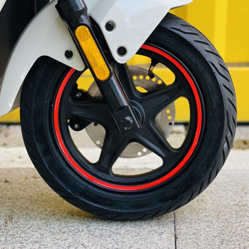 极速小牛MQIL电动车贴纸新款反光轮圈轮毂装饰反光Y个性改装配件