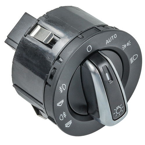 新品适用於c奥迪A6L大灯开关c6 05 06 07 08 09 10 11款雾灯调节