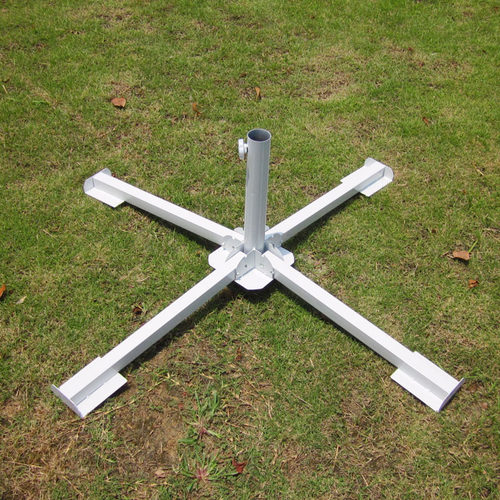 极速户外沙滩伞太阳伞广告伞座 伞坐 伞底L座 四脚支架可折叠便携