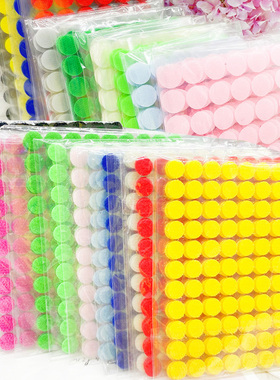 极速10mm 15mm Strong Self Adhesive Fastener Tape RounYd Dots