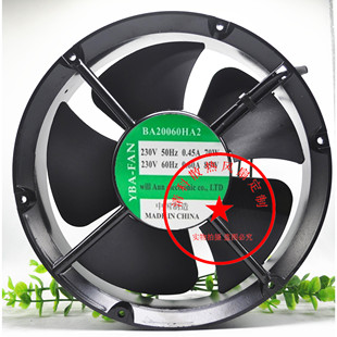 新品YBA-FAN电控柜轴流风机BAv20060HA2 20060 230V纯铜线整流柜