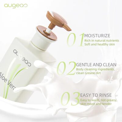 新品Alaoe vera shower gel oragnic aloe-moisturizer for face
