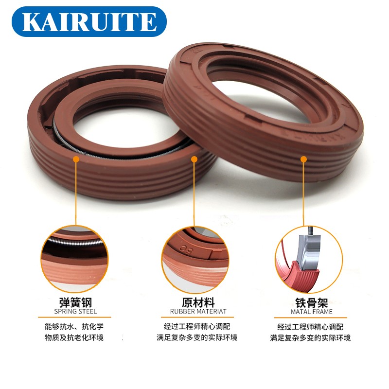 极速氟胶骨架油封95/100*125/13v0/140/115/120/135*8/10/12/13/1