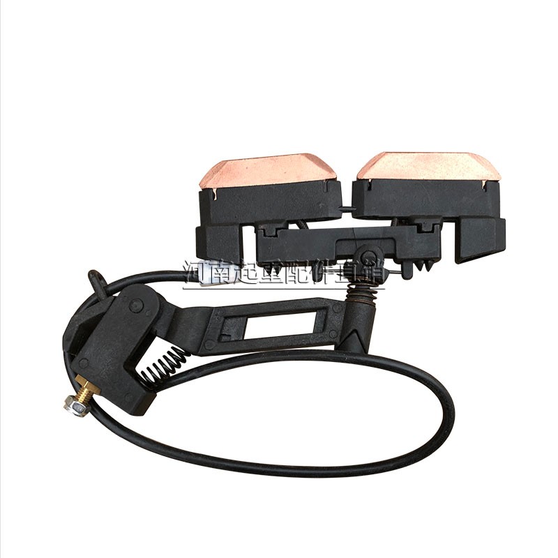 极速天车单极滑触线集电器s长方孔双头集电器30AC型单极双头集电