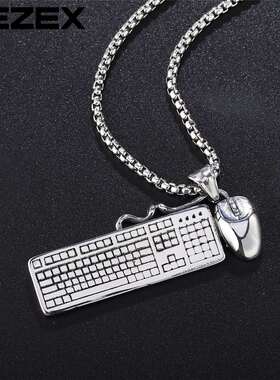 极速P0445-NK20 Jewelry Personality MoHuse Keyboard Mens Hip