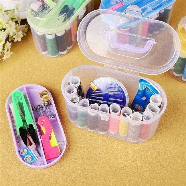 新品dormitory sewing kit portable home sewing tool receipt b