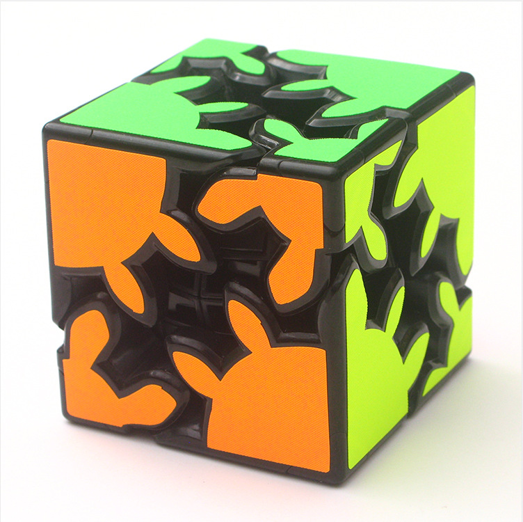 z-cube二阶异形齿轮魔方2阶速拧异形益智趣味魔魔方玩具