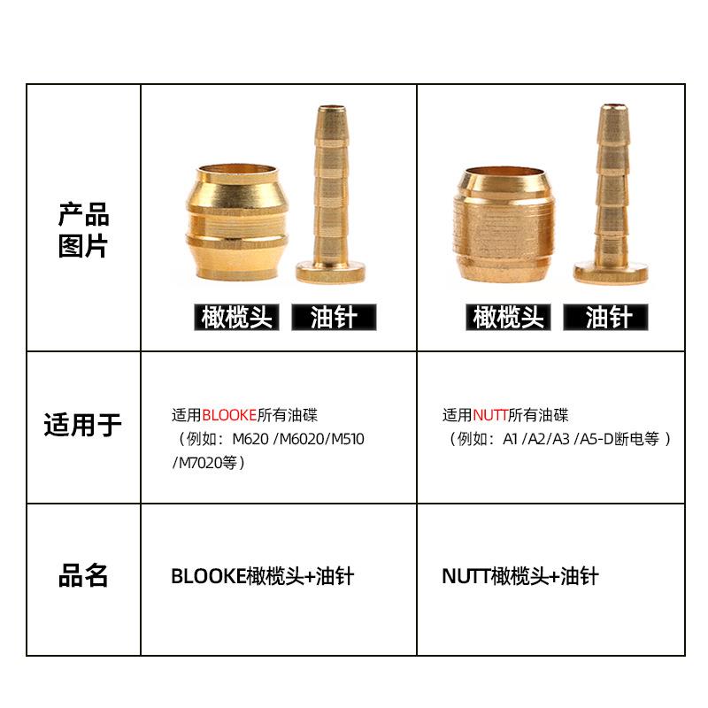 油刹油针橄榄头橄榄套 BH90 BH59 禧马诺NUTT刹车截油管配件
