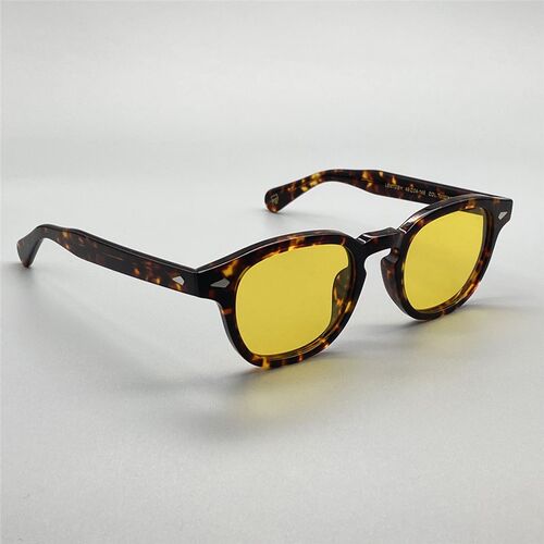 MOSCOT LEMTOSH墨镜女黄色夜视偏光玛士眼镜复古板材太阳眼镜男