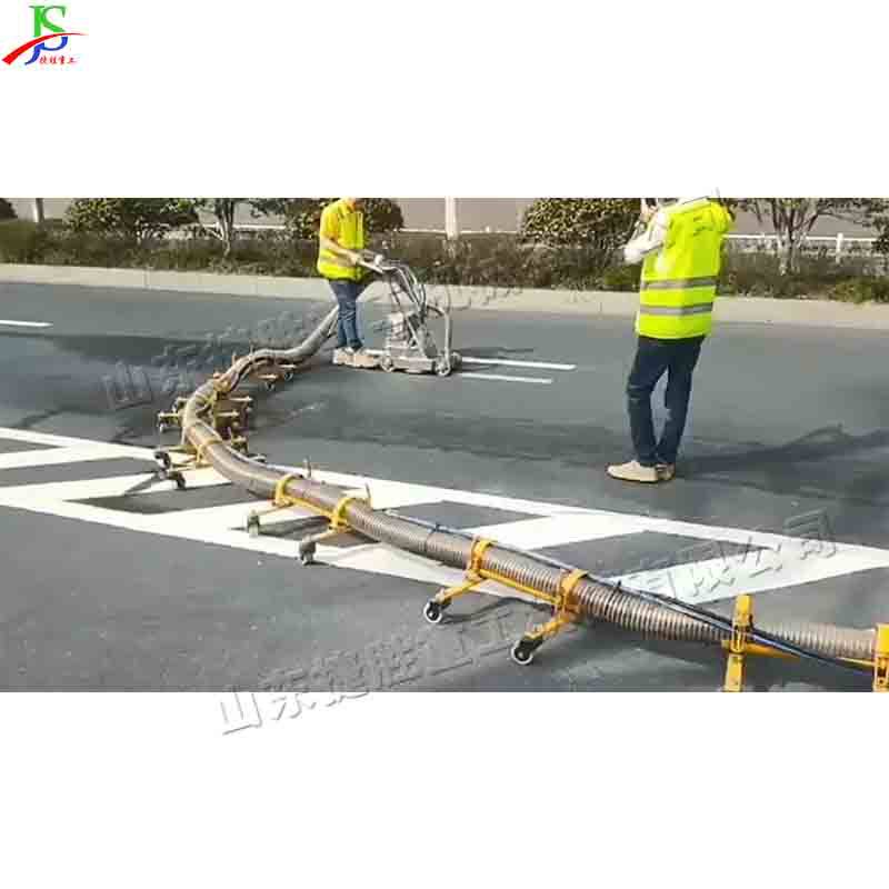 马路地面高压水除线机标牌表面反光膜清洗机高速公路去线机