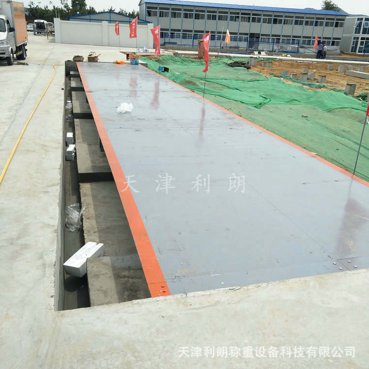 100吨货车过磅电子秤 3米宽18米出口式电子地磅价格 黑龙江地衡