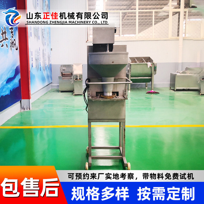 厂家供应鱼肉丸子采肉成型机 工厂丸子流水线 肉丸加工生产线