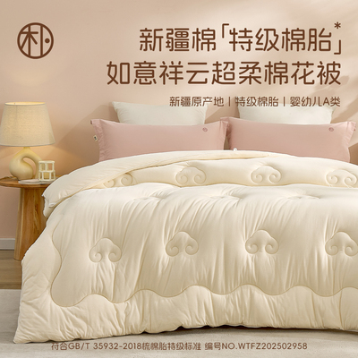 大朴正品A类母婴级针织棉花被